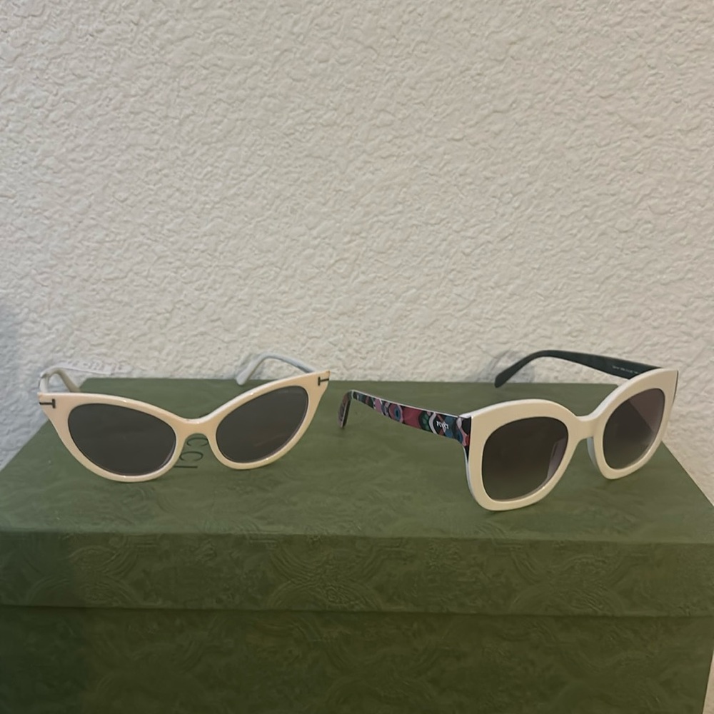 Tom Ford and Pucci glasses